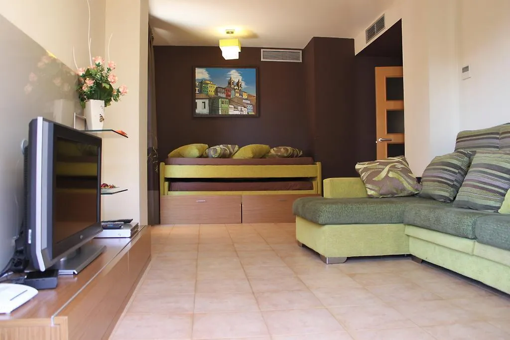 别墅 滨海略雷特Apartamento Con Piscina A 300M Playa Fenals-Lloret别墅